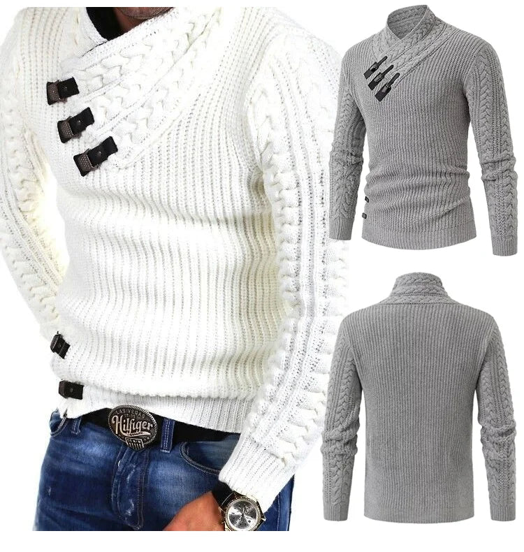 Heren Pullover Klassieke Wintertrui voor Casual en Formele Gelegenheden 4