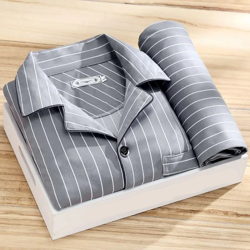 Heren Pyjamaset Klassiek Comfortabel 2