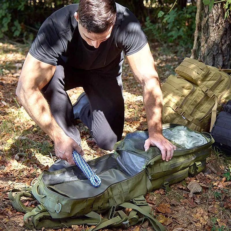 Heren Rugzak 50L Tactisch voor Avontuurlijke Reizen 4