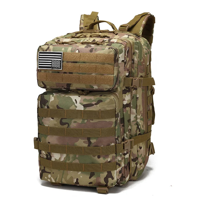 Heren Rugzak 50L Tactisch voor Avontuurlijke Reizen 6