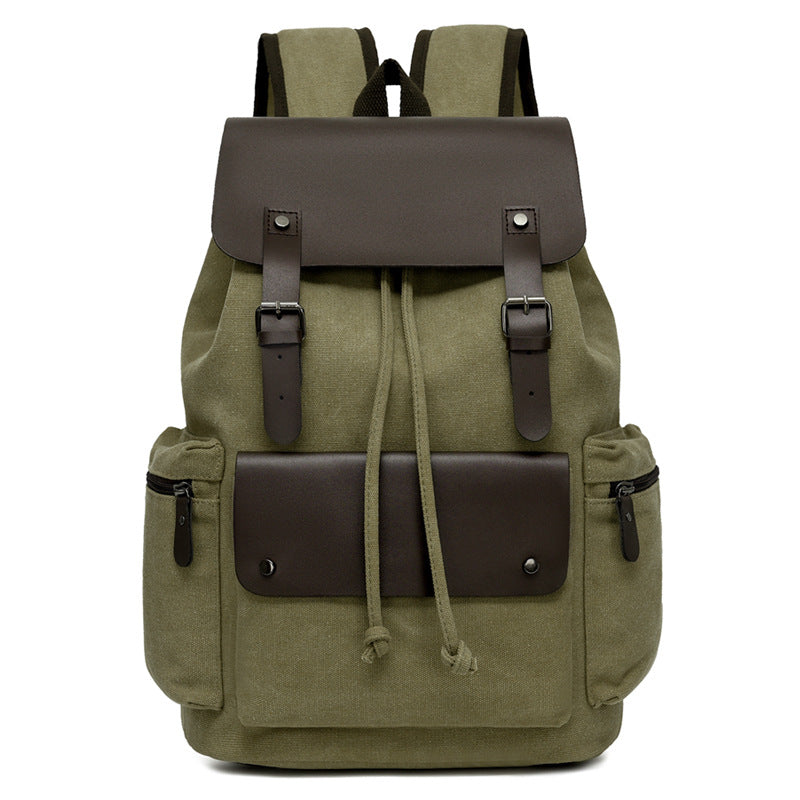 Heren Rugzak Canvas Casual Stijlvol 7