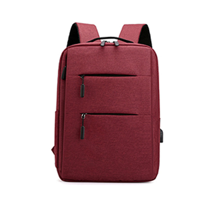 Heren Rugzak Modern Design met Laptopvak en USB Oplaadpoort 6