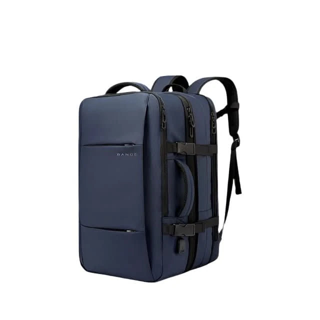 Heren Rugzak met Uitbreidbare Opbergruimte en Laptopvak 12