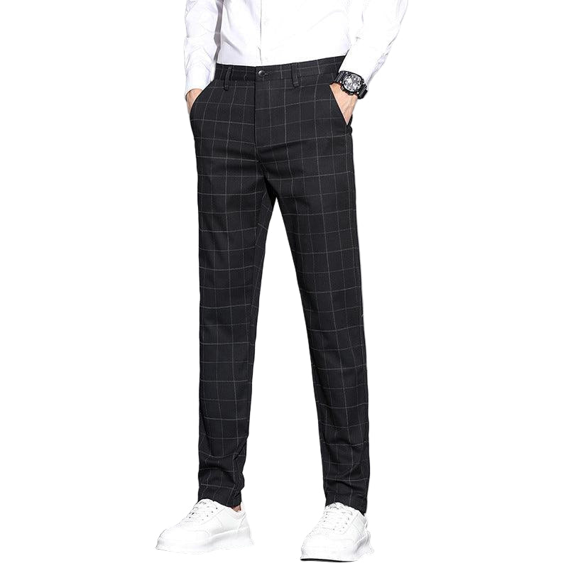Heren Ruitbroek Casual Stijl 0