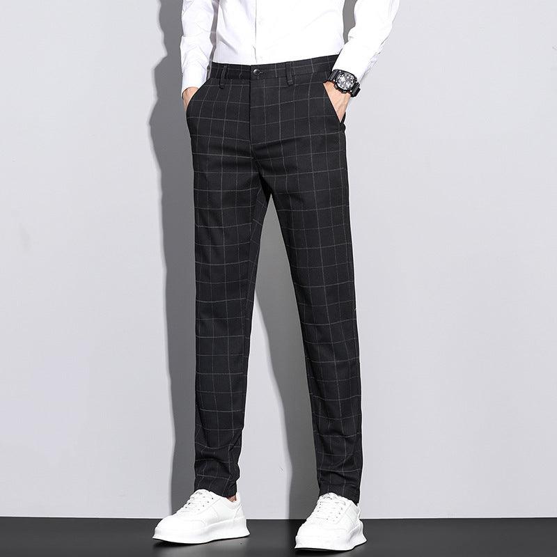 Heren Ruitbroek Casual Stijl 1