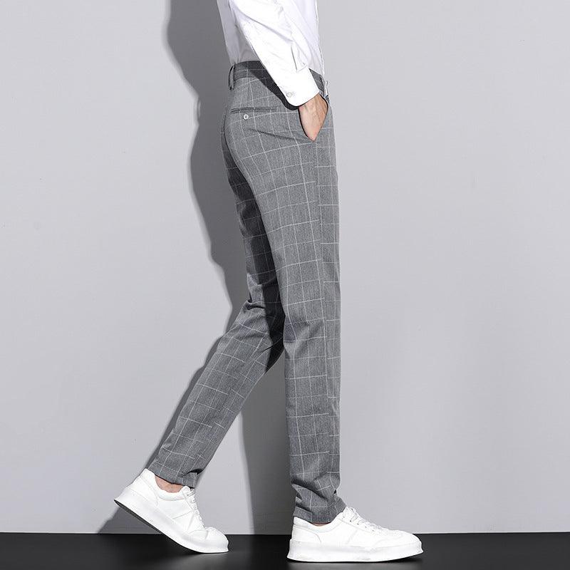 Heren Ruitbroek Casual Stijl 4