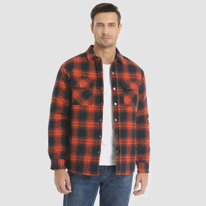 Heren Ruitjes Blazer met Lange Mouwen 6