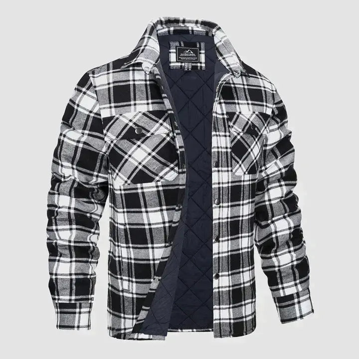 Heren Ruitjes Blazer met Lange Mouwen 9