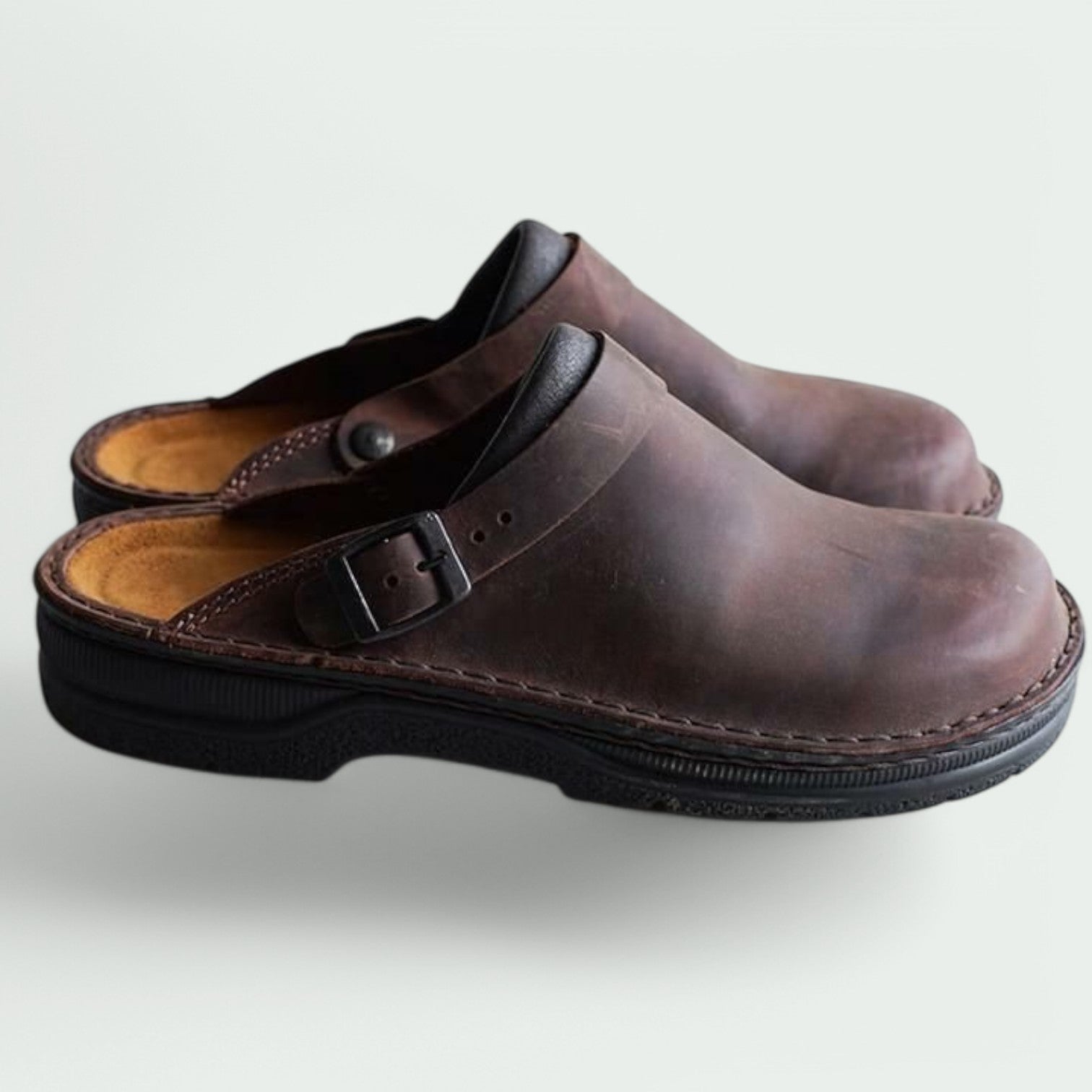 Heren Sandalen Comfortabel Houten Textiel 2