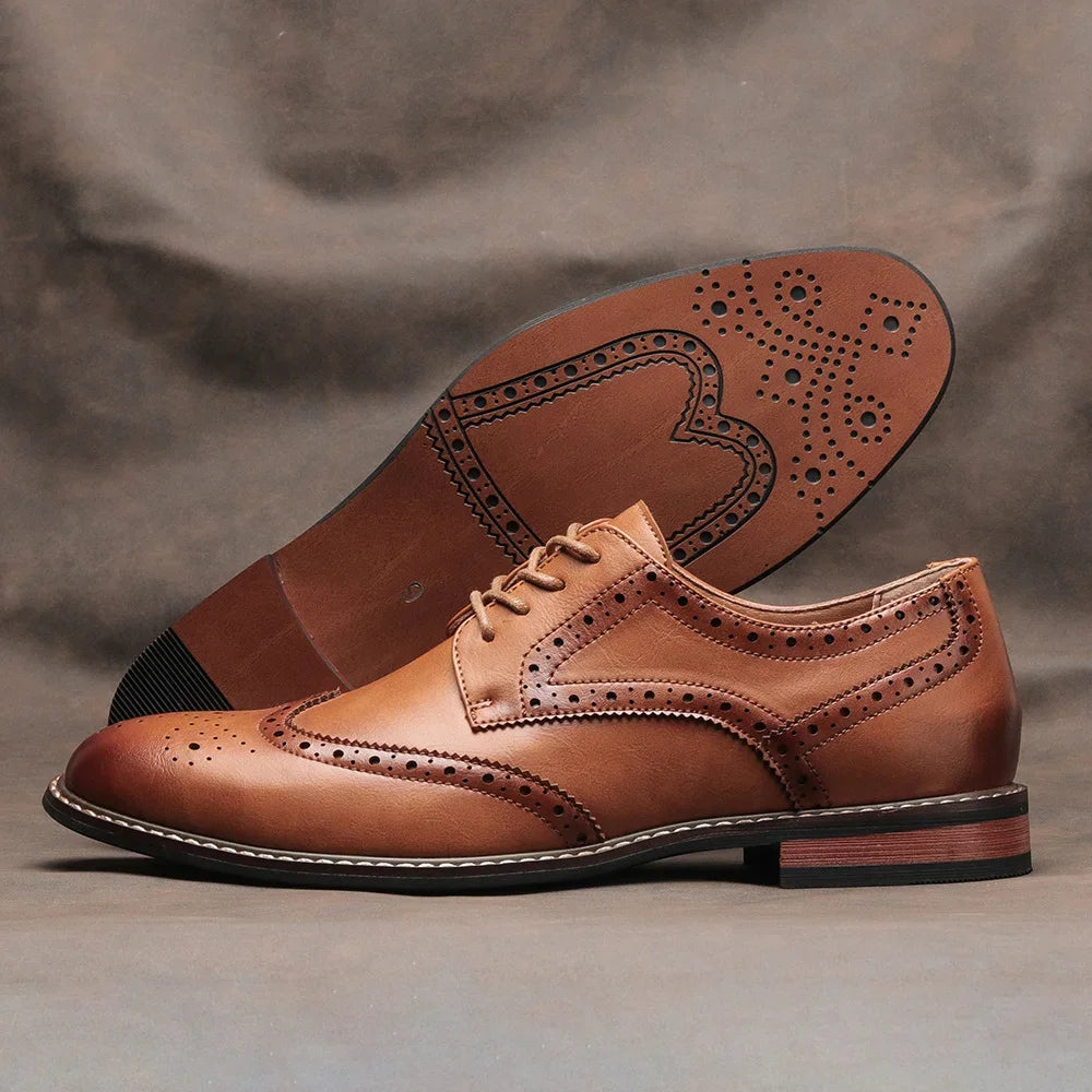 Heren Schoenen Brogue Dresschoenen Voor Bruiloften En Sociale Gelegenheden 1