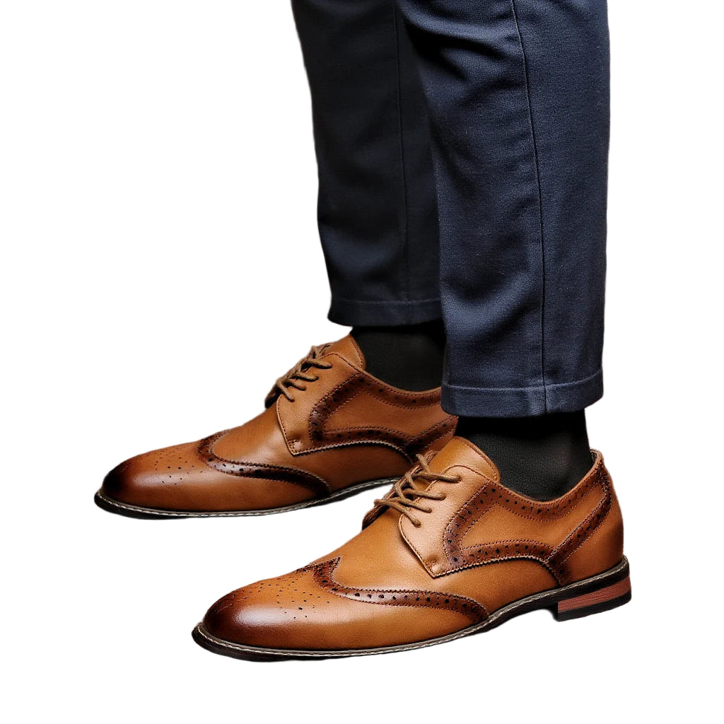 Heren Schoenen Brogue Dresschoenen Voor Bruiloften En Sociale Gelegenheden 4