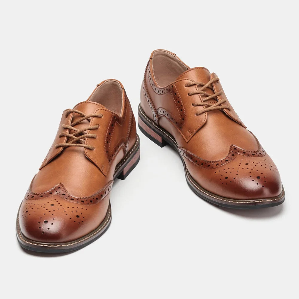 Heren Schoenen Brogue Dresschoenen Voor Bruiloften En Sociale Gelegenheden 5
