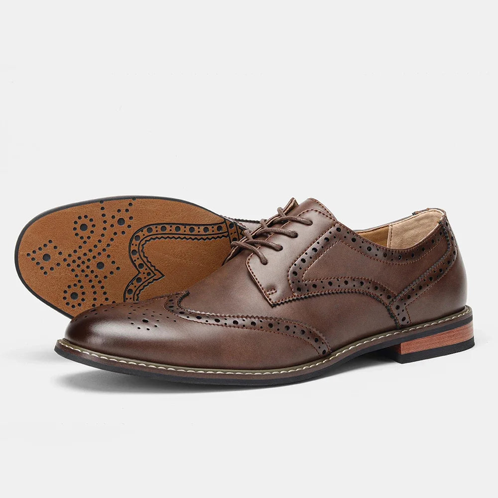 Heren Schoenen Brogue Dresschoenen Voor Bruiloften En Sociale Gelegenheden 6