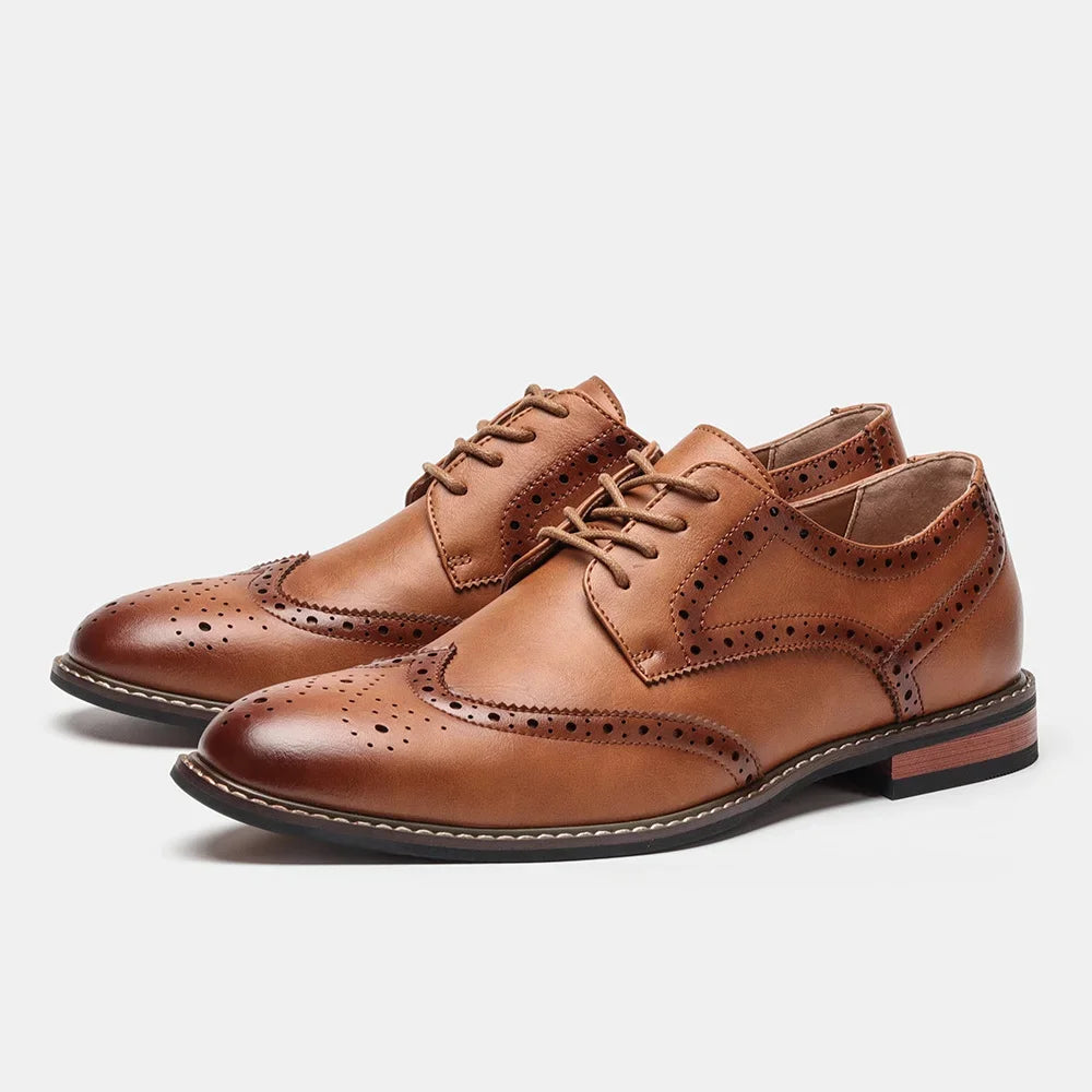 Heren Schoenen Brogue Dresschoenen Voor Bruiloften En Sociale Gelegenheden 7