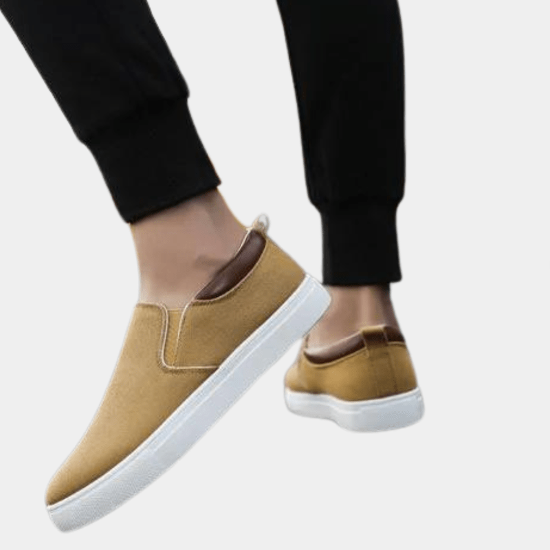 Heren Schoenen Casual Instapschoenen Minimalistisch 4