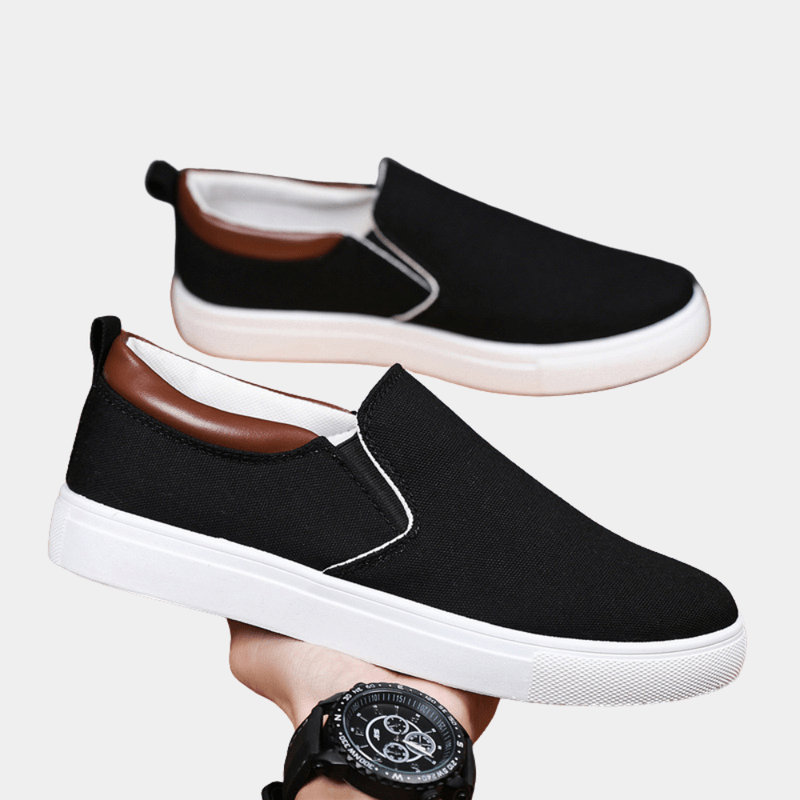 Heren Schoenen Casual Instapschoenen Minimalistisch 5