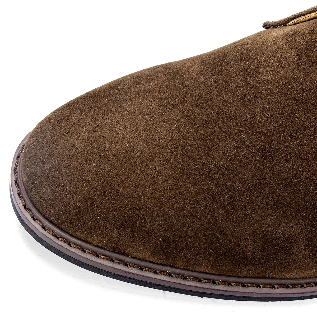 Heren Schoenen Chukka Stövlar van Suède, Bruin, Minimalistisch Ontwerp, Comfortabel voor Diverse Gelegenheden 8