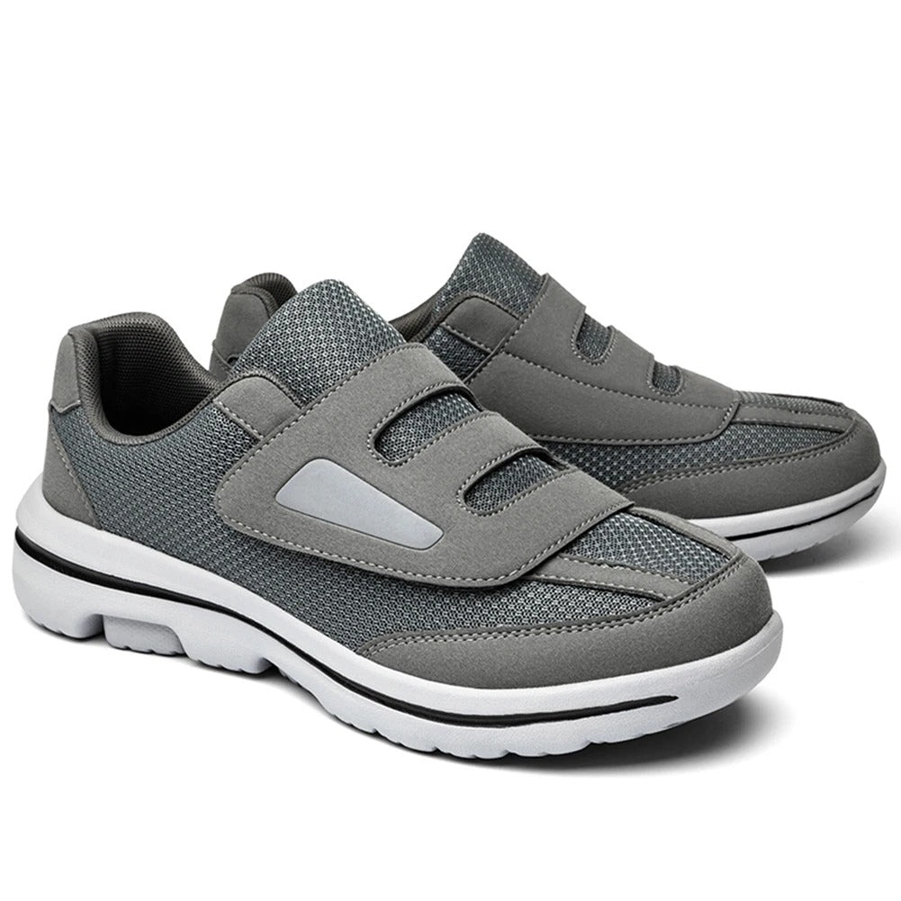 Heren Schoenen Voor Brede Voeten Met Klittenbandsluiting 2