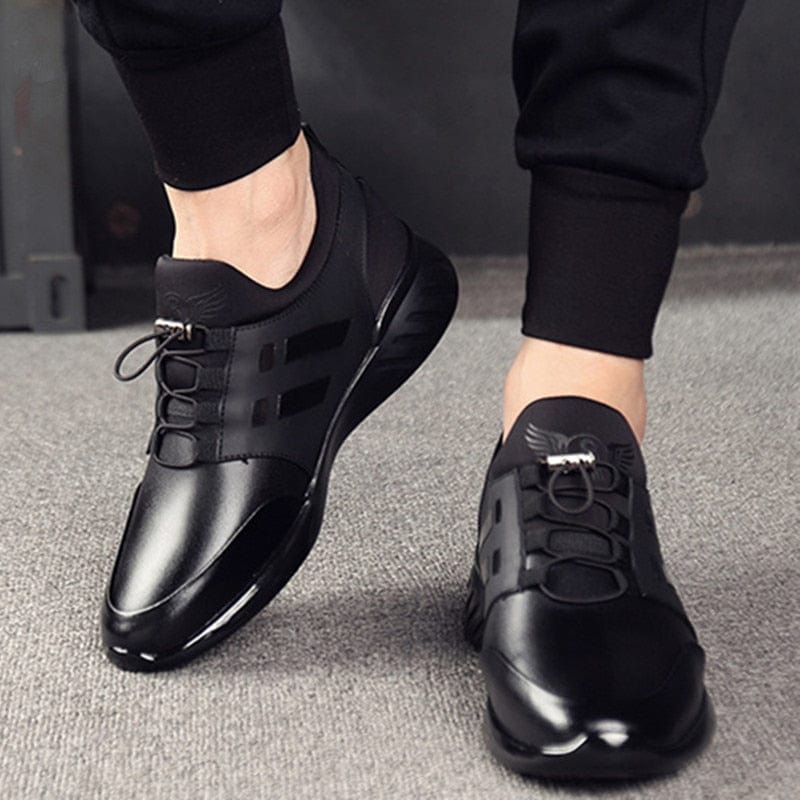 Heren Schoenen van PU-Leder met Comfortabele Rubberzool 3
