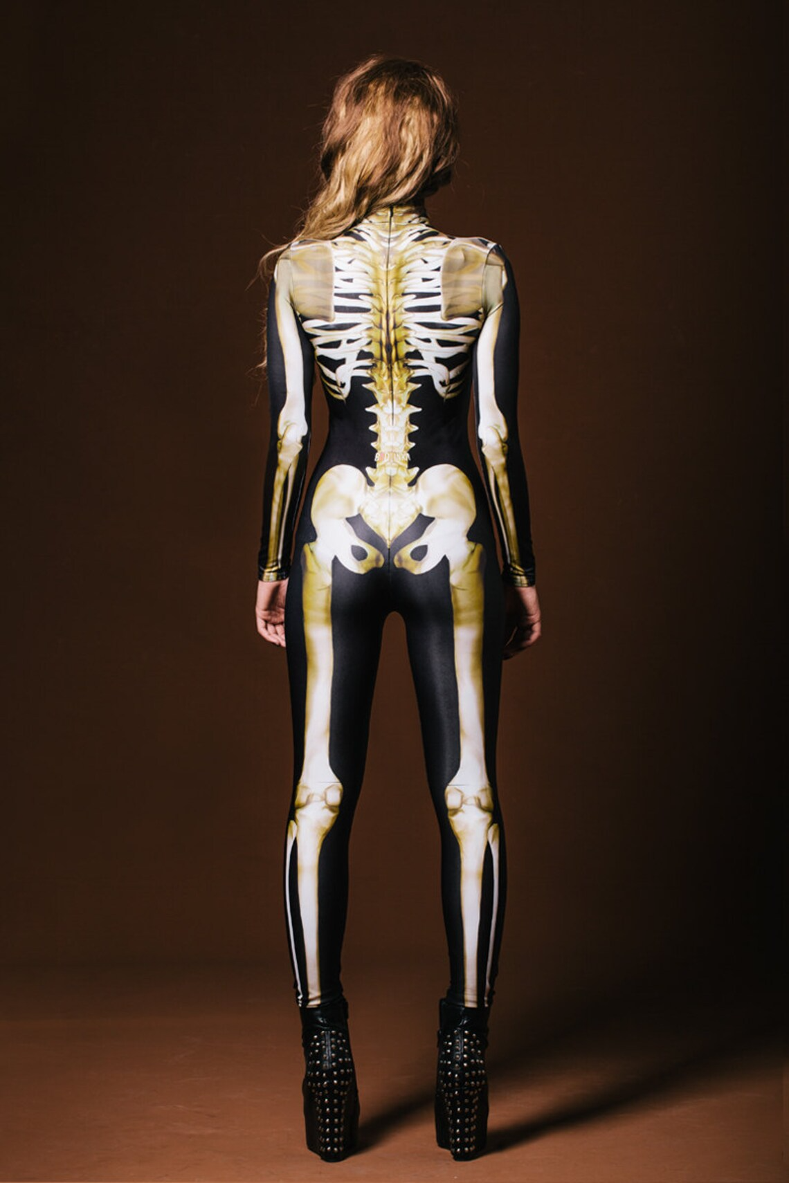 Heren Skelettenzug GlowInTheDark 3