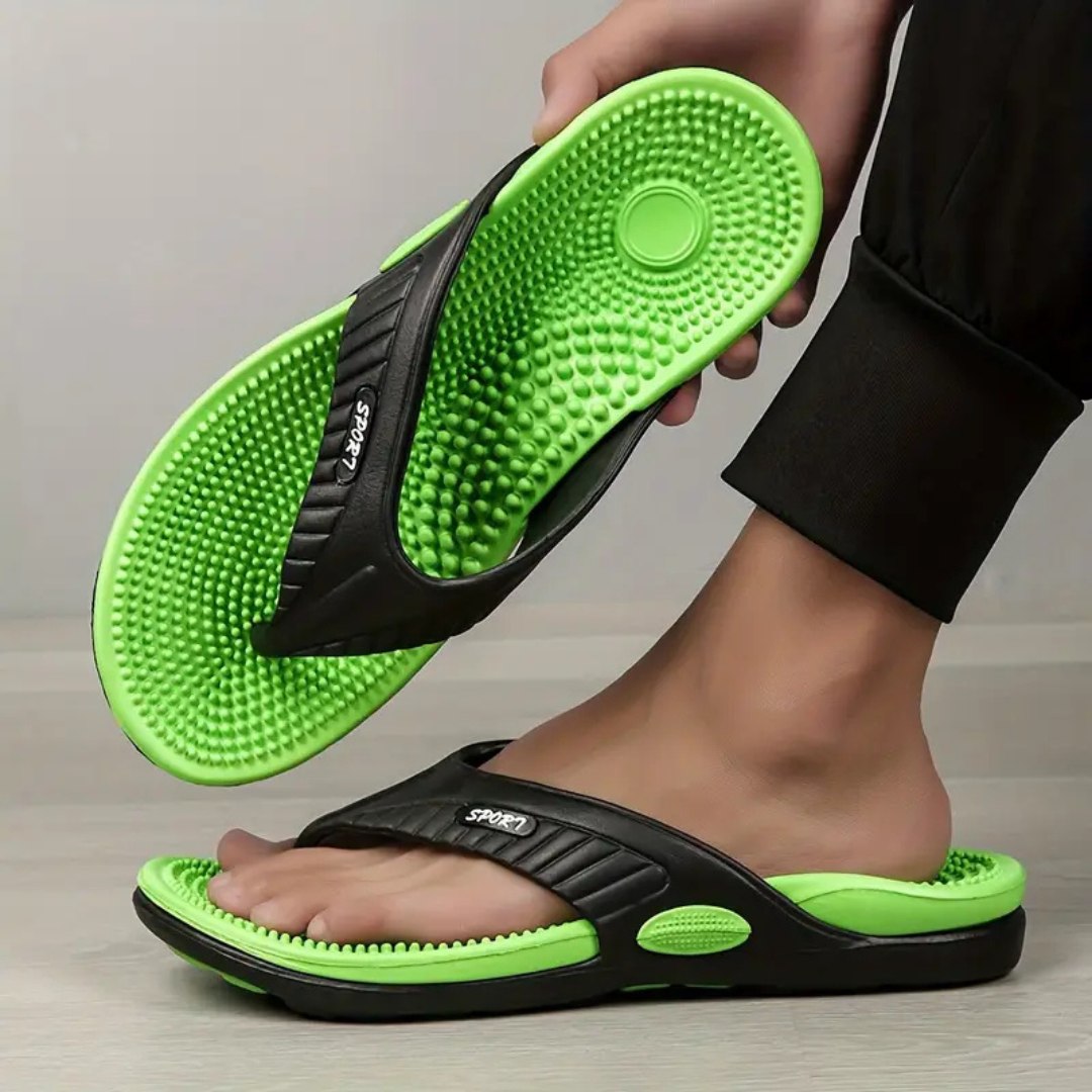 Heren Slippers Acupressuurmassage Sportief Ontwerp 11