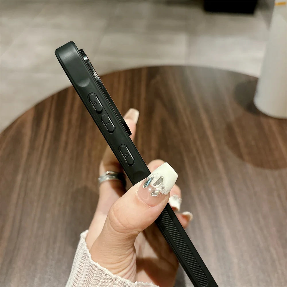 Heren Smartphone Hoesje Esdoornbladeren Design Schokbestendig 5