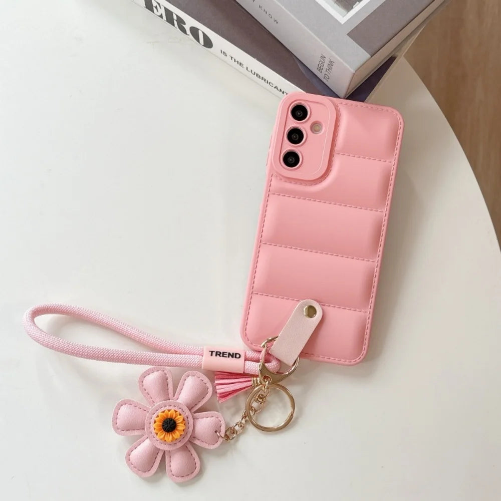 Heren Smartphone Hoesje Met Zonnebloem Design 10