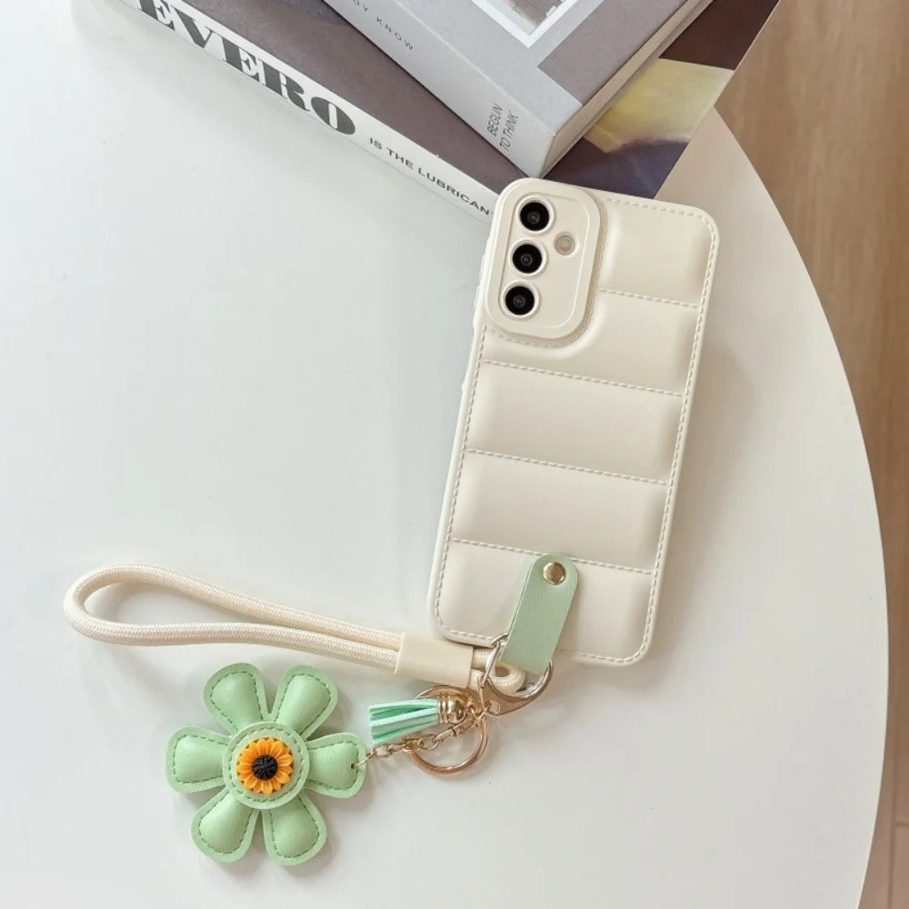 Heren Smartphone Hoesje Met Zonnebloem Design 12