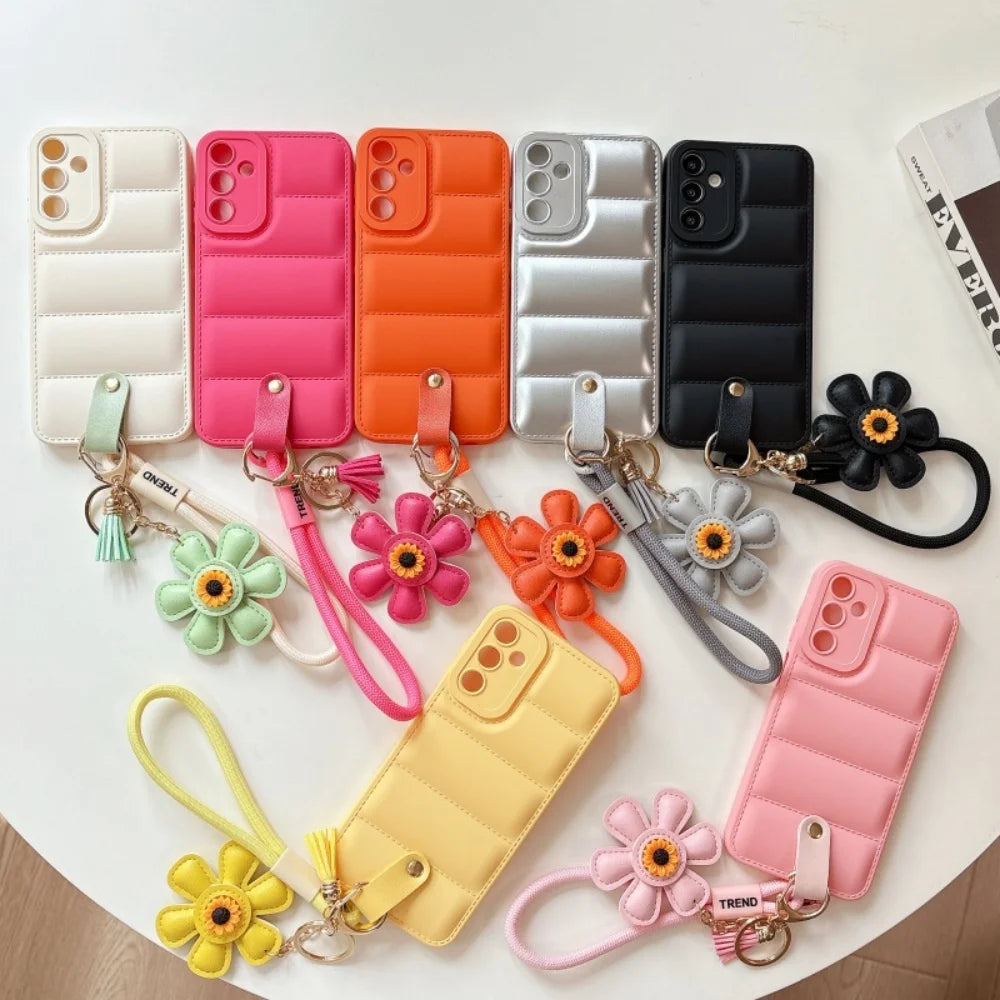 Heren Smartphone Hoesje Met Zonnebloem Design 5