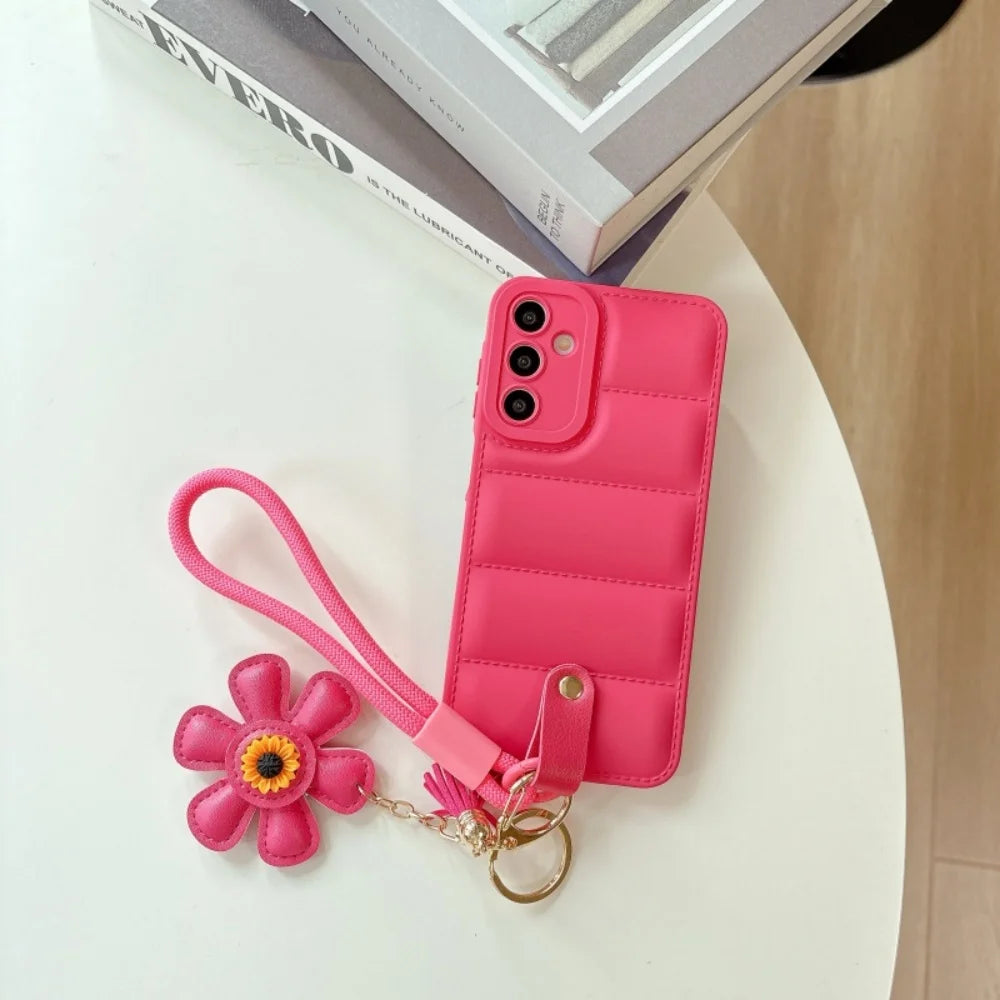 Heren Smartphone Hoesje Met Zonnebloem Design 7