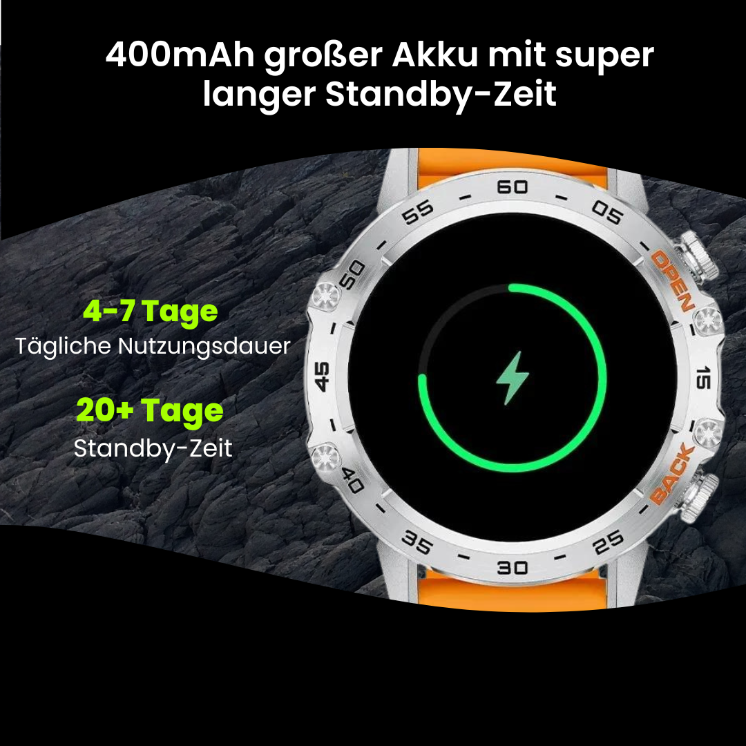 Heren Smartwatch Robuust met Hartslagmeter 3