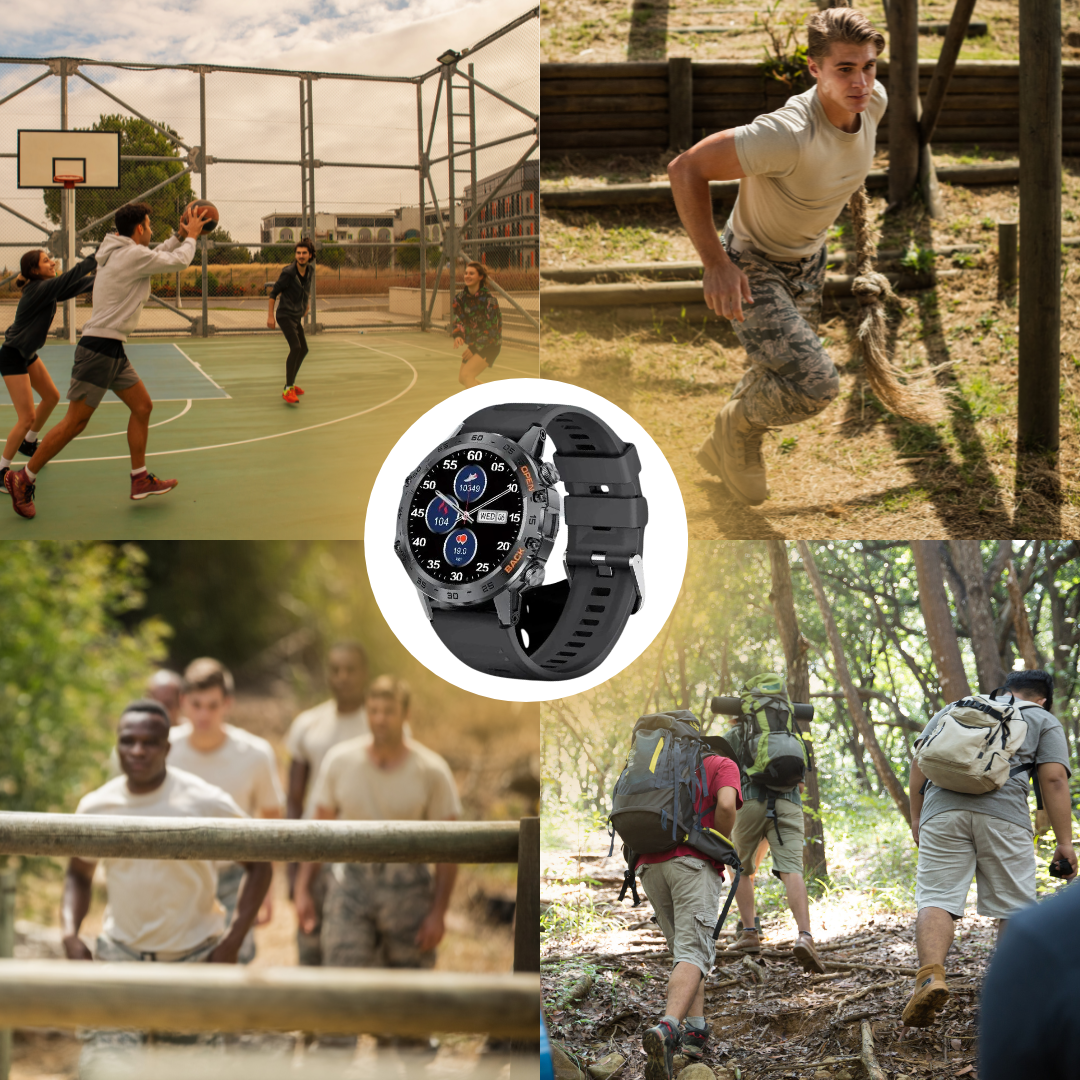 Heren Smartwatch Robuust met Hartslagmeter 7