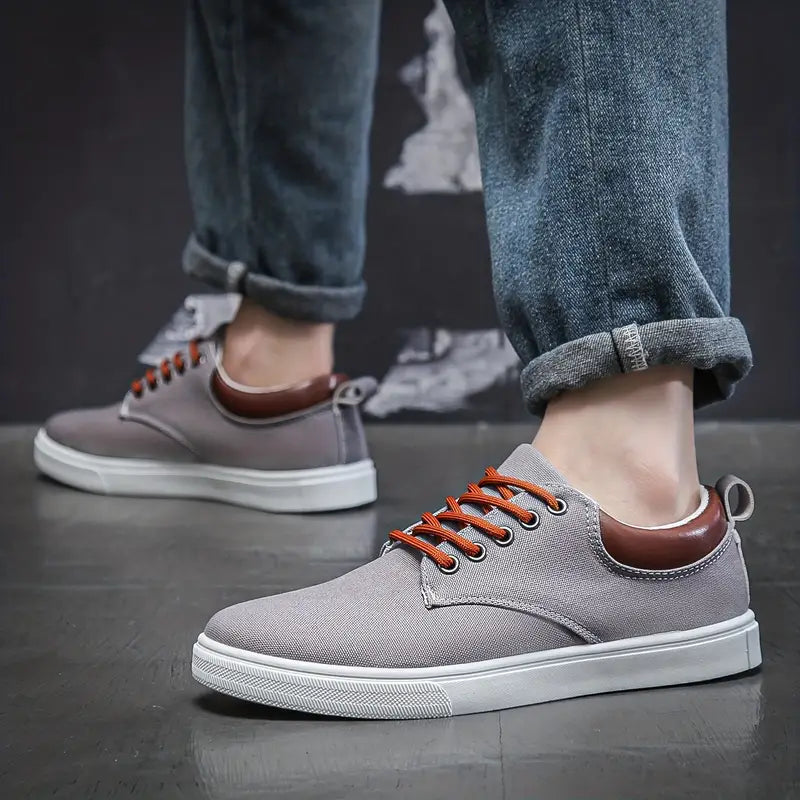 Heren Sneakers Canvas Stijlvol Comfortabel 3