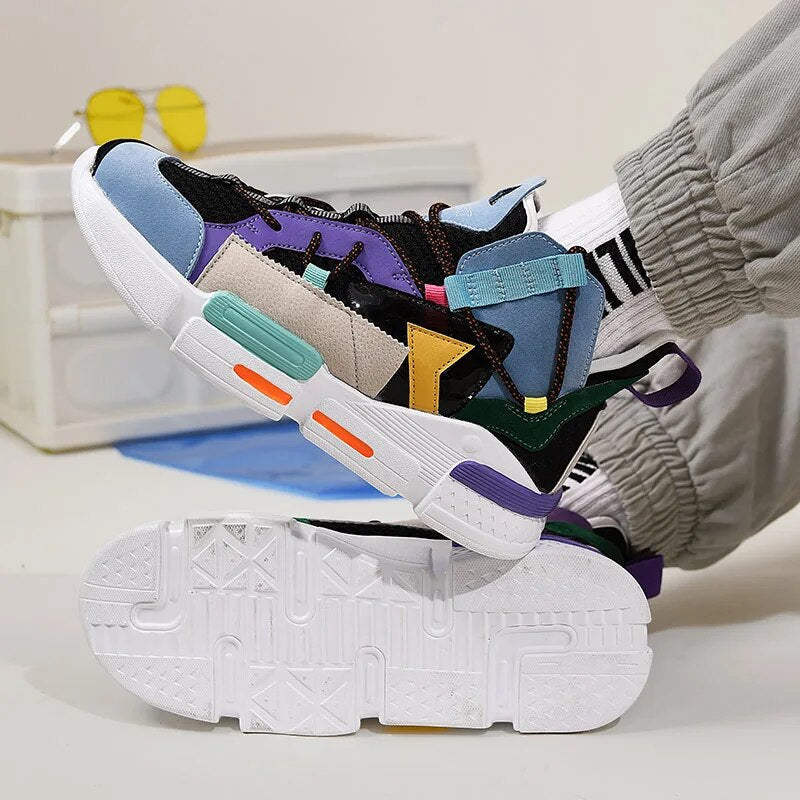 Heren Sneakers Urban Design Ademend Katoen 1