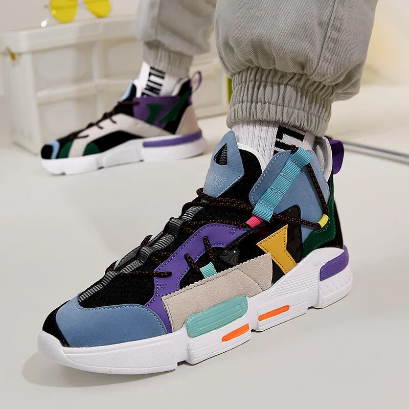 Heren Sneakers Urban Design Ademend Katoen 2