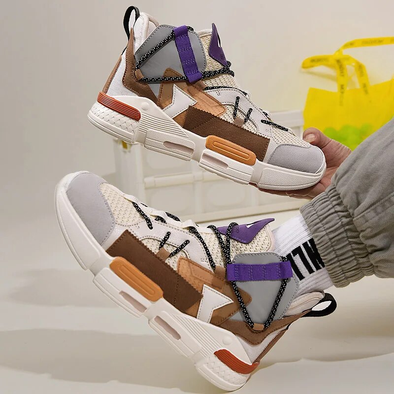 Heren Sneakers Urban Design Ademend Katoen 3