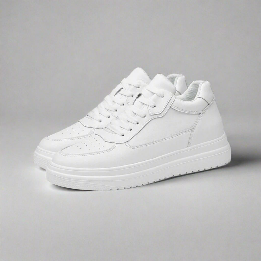 Heren Sneakers Verhoogd Casual Minimalistisch PU Leer 1