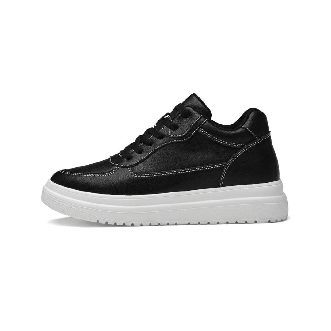 Heren Sneakers Verhoogd Casual Minimalistisch PU Leer 3