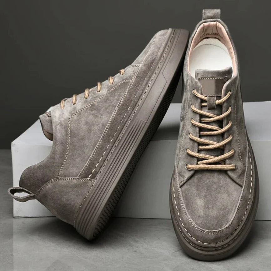 Heren Sneakers van Italiaans Leer met Comfortabele EVA Tussenzool 5