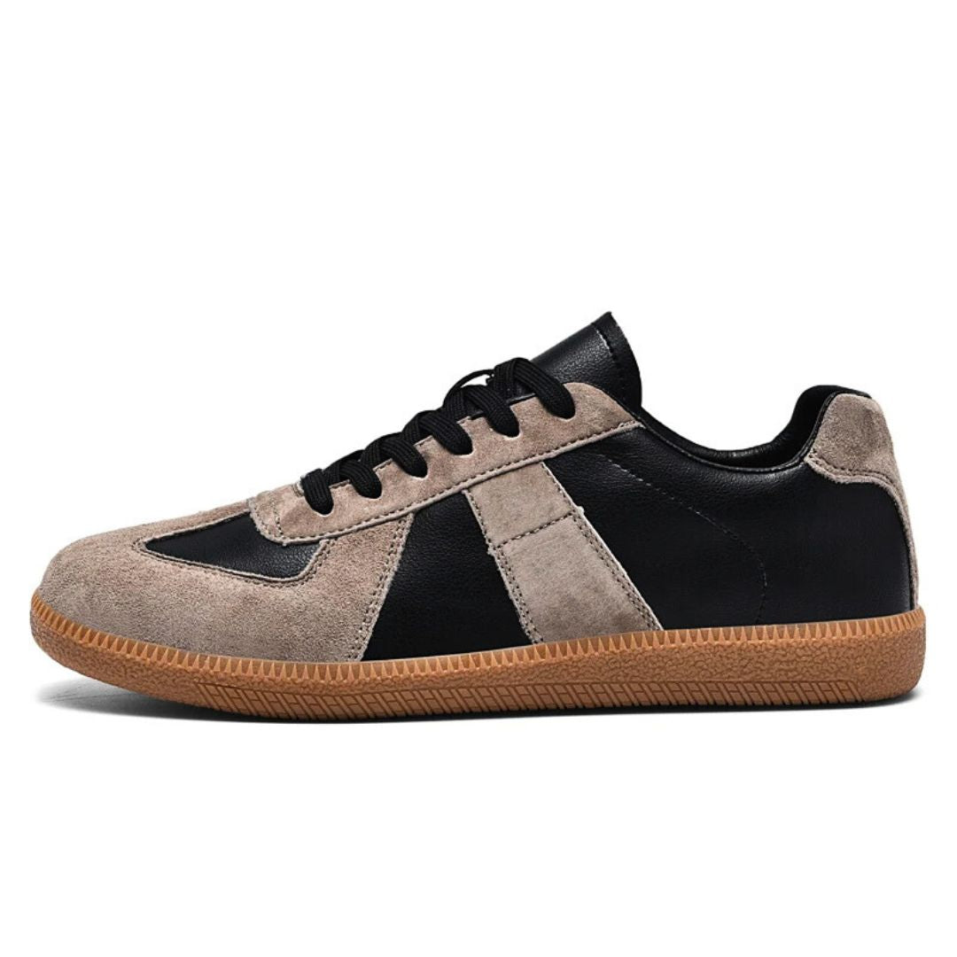 Heren Sneakers van Leer en Suède met Comfortabele Inlegzool 3