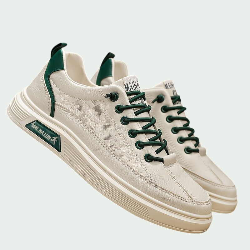 Heren Sportieve Sneakers Met Laag Model PU Materiaal 1