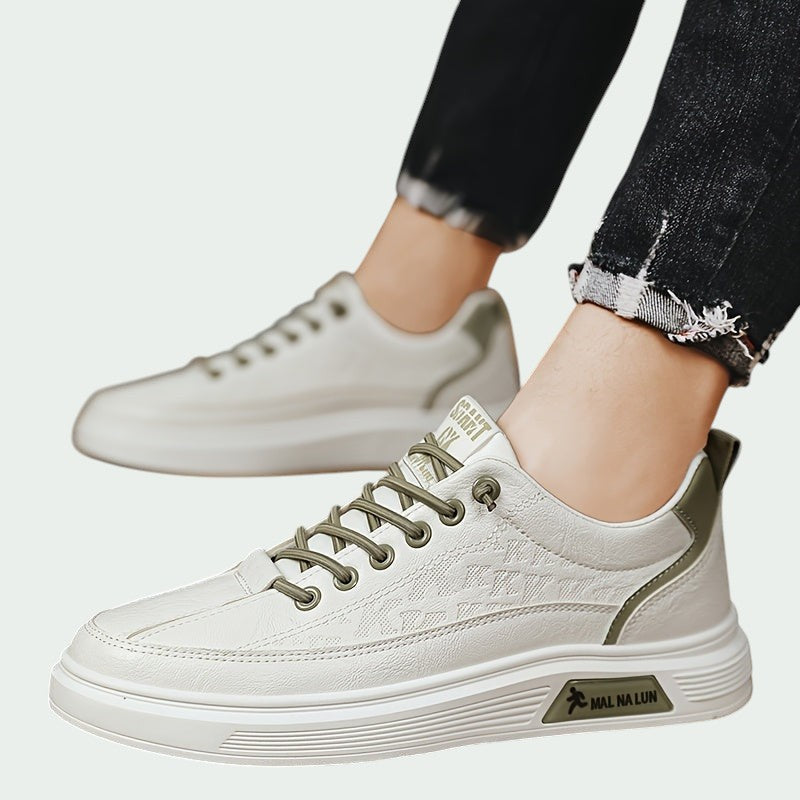 Heren Sportieve Sneakers Met Laag Model PU Materiaal 3