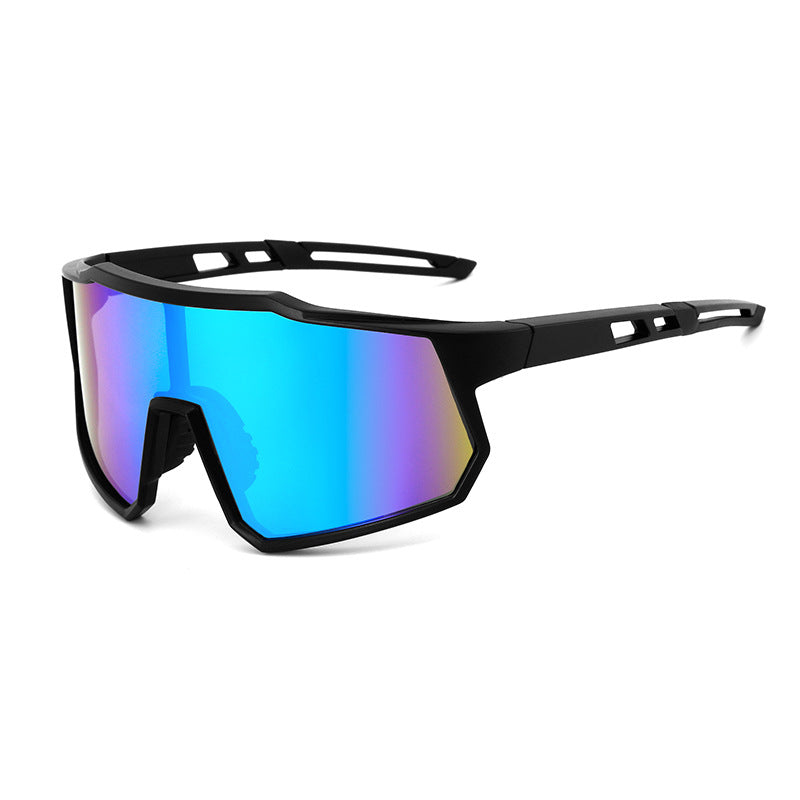Heren Sports Shield Zonnebril Aerodynamisch Design 0