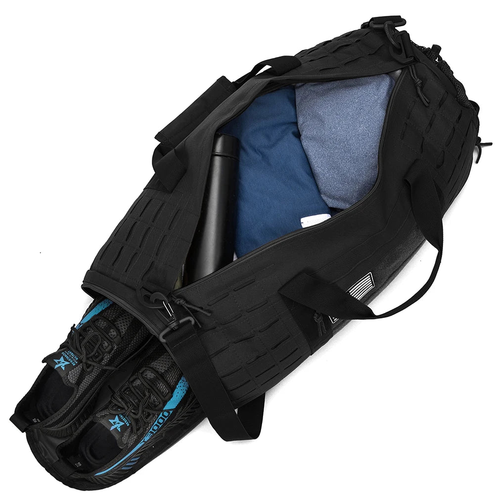 Heren Sporttas 40L Tactisch voor Fitness en Weekenduitjes 4