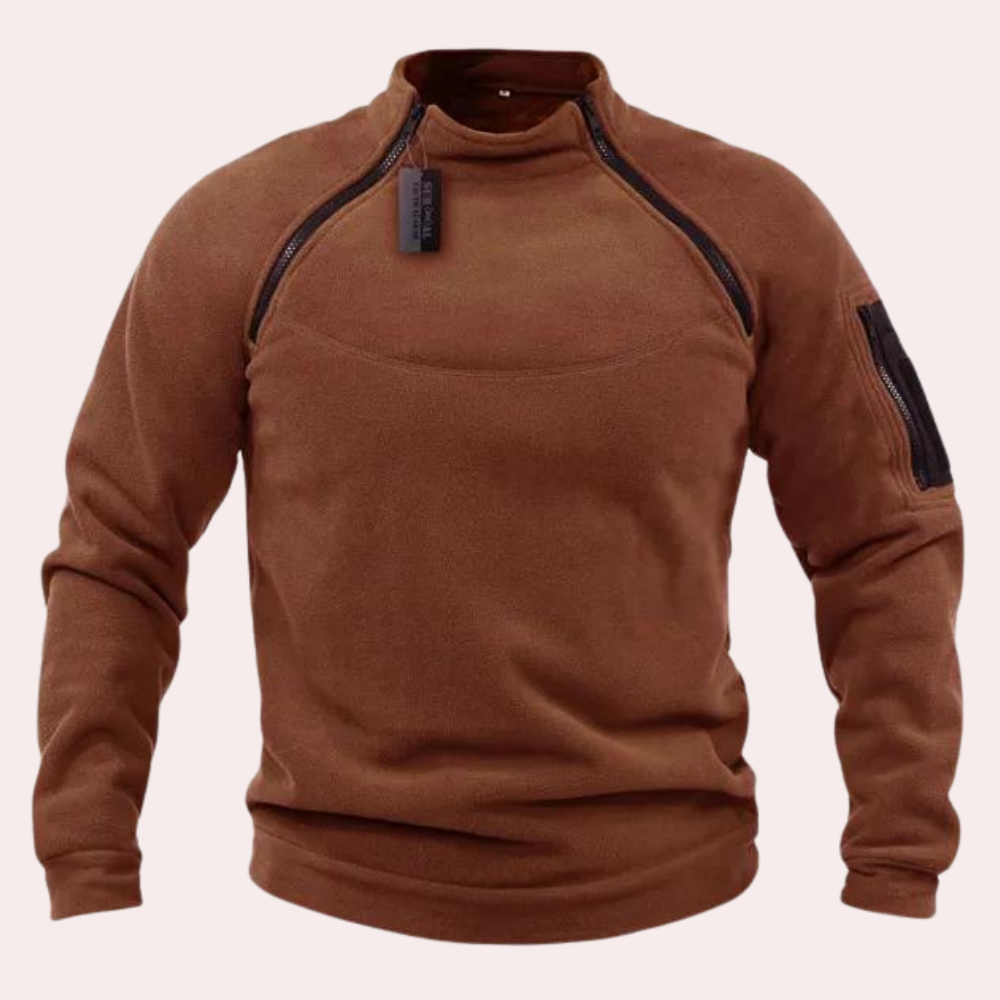 Heren Sweater Casual Met Stretch voor Comfortabele Dagelijkse Look 2