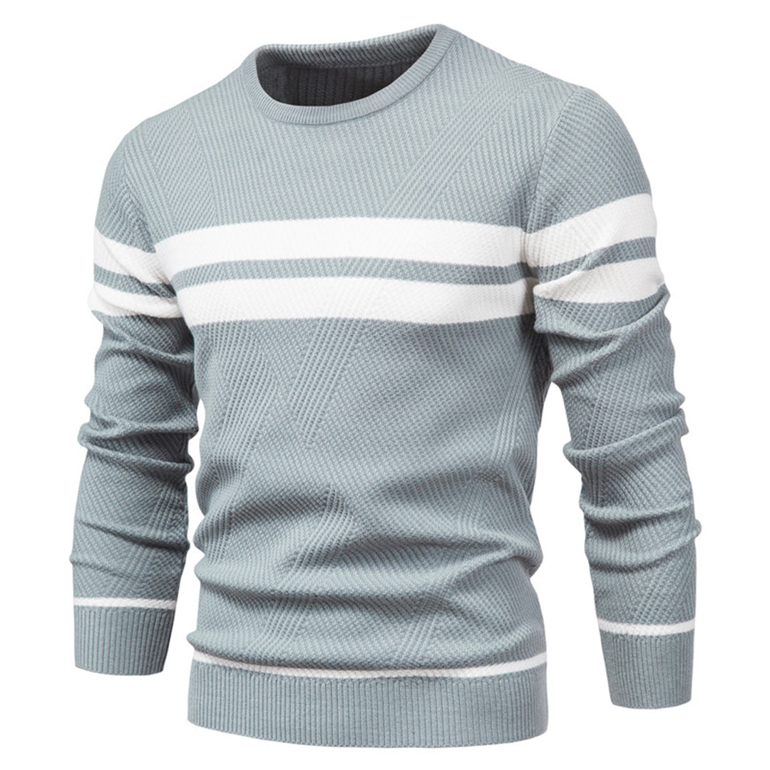 Heren Sweater Casual O-hals Katoenmix 4