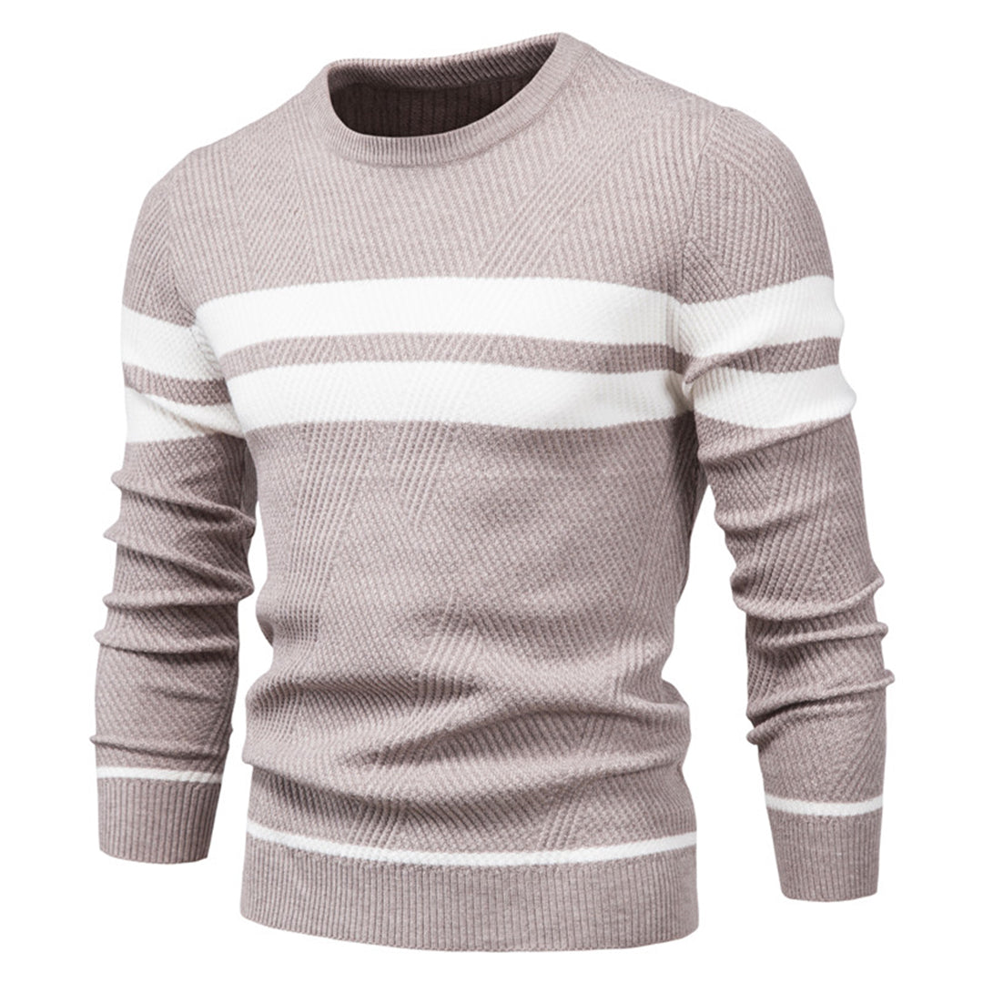 Heren Sweater Casual O-hals Katoenmix 6