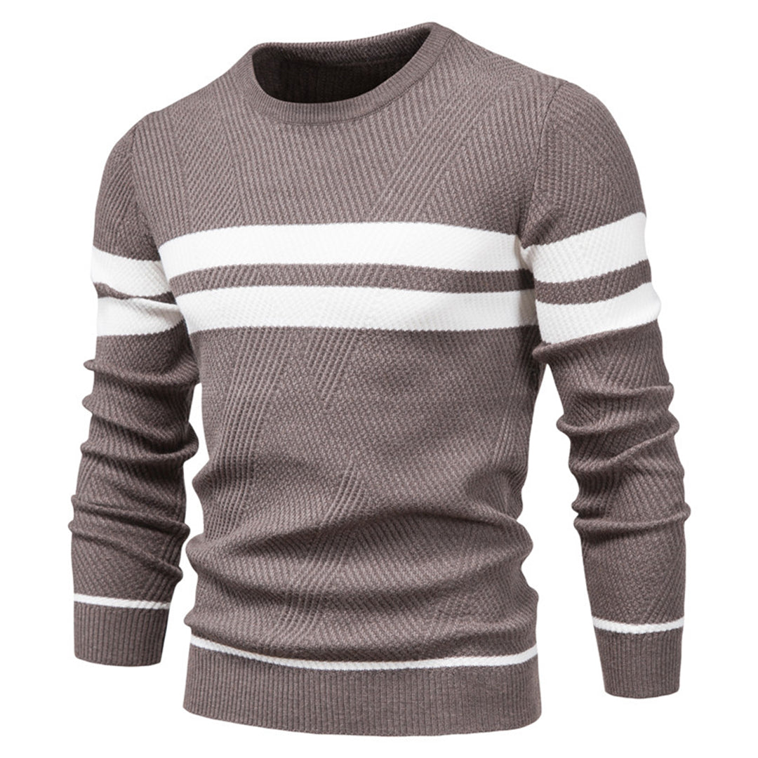 Heren Sweater Casual O-hals Katoenmix 8