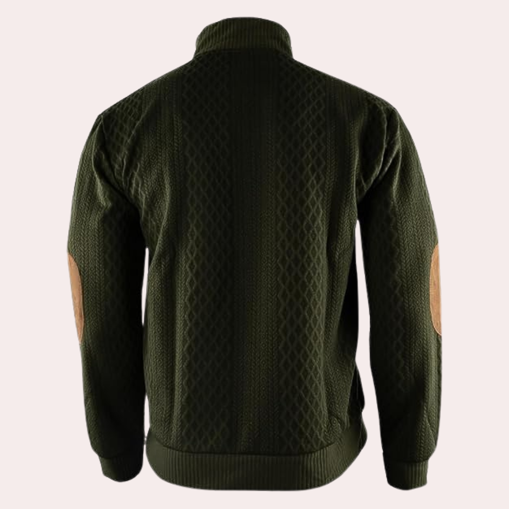 Heren Sweater met Kraveknappers Trendy 6