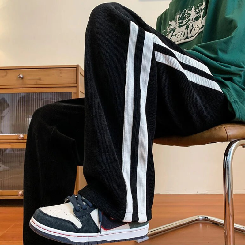 Heren Sweatpants Corduroy Zacht Katoen Casual Comfortabele Pasvorm 4